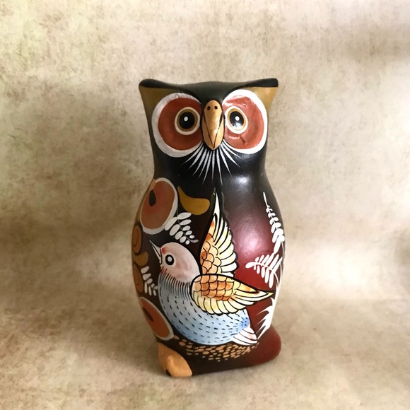 Handmade Other - Handcrafted Owl Figurine
